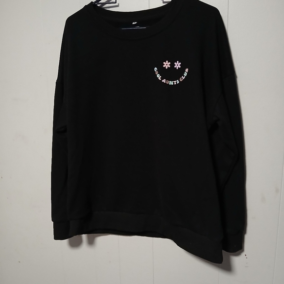 Unbranded ladies long sleeve sweatshirt "Cool Aunts Club" Size XL - Picture 2 of 10